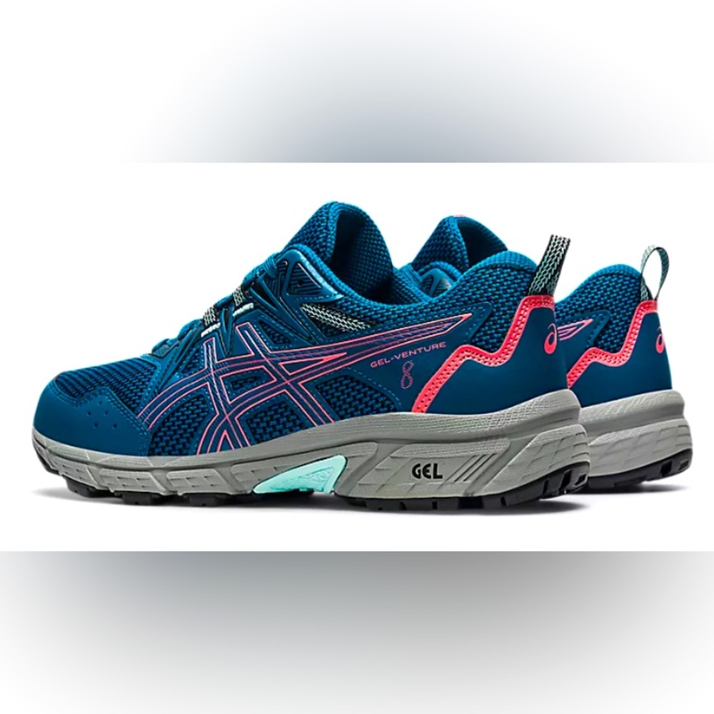 NWT ASICS Women's Gel-Venture Waterproof 8 Trail Running Shoe |Size 7 - Picture 5 of 13